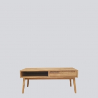 Škandinávsky konferenčný dubový stolík CLASSY - 18222