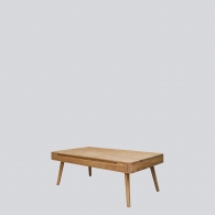 Skandinávský konferenční stolek CLASSY z širokou zásuvkou - 1