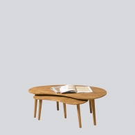 Dubový kávový stolík CLASSY - 18246