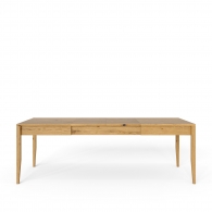 Masívny dubový rozkladací stôl - 23639