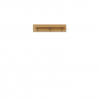 Úzky vešiak STEEL z masívneho dubového dreva - 24006