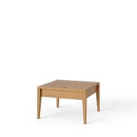 Masívny dubový kávový stolík 75x75 - 26445