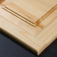 Dřevěná skříň BASIC, čtyřdveřová se dvěma zasuvkami - 5