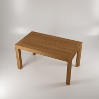 Vysoký dubový stôl s rovnými nohami - 9054